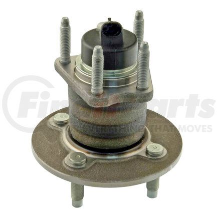 512247 by ACDELCO - Gold™ Wheel Bearing and Hub Assembly - Rear, Driver Side