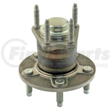 512287 by ACDELCO - Gold™ Wheel Bearing and Hub Assembly - Rear, Driver Side
