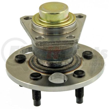 513012 by ACDELCO - Gold™ Wheel Bearing and Hub Assembly - Rear, Driver Side