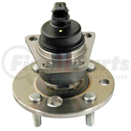 512002 by ACDELCO - Gold™ Wheel Bearing and Hub Assembly - Rear, Driver Side