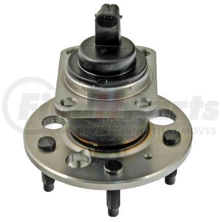 512006 by ACDELCO - Gold™ Wheel Bearing and Hub Assembly - Rear. Passenger Side