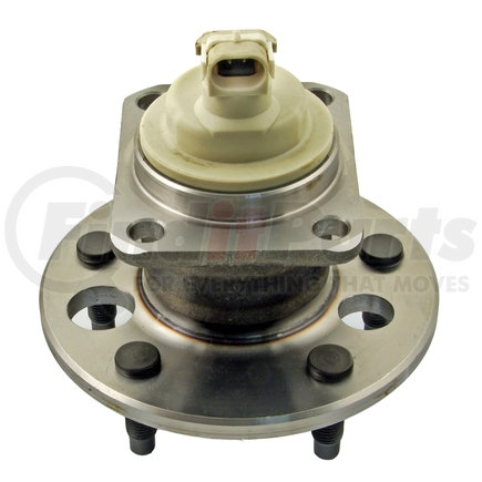 512151 by ACDELCO - Rear Wheel Hub and Bearing Assembly with Wheel Speed Sensor and Wheel Studs