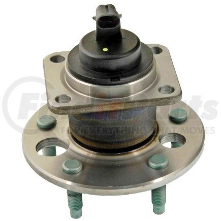 512152 by ACDELCO - Gold™ Wheel Bearing and Hub Assembly - Rear, Driver Side