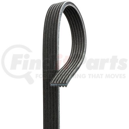 6DK729 by ACDELCO - Professional™ Serpentine Belt - Double Sided, V-Ribbed