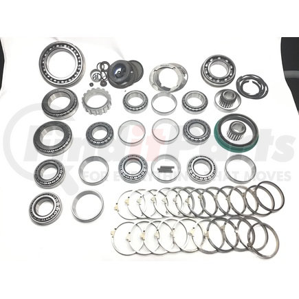 KIT5406 by MERITOR - Manual Transmission Main Shaft Bearing Kit - with Aux. Countershaft, Shim, Cross Gear and Snap Ring