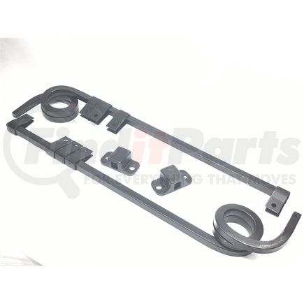 B83 by BETTS SPRING - Straight Bar Type Mud Flap Hanger