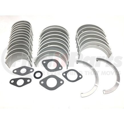 671705 by PAI - Engine Crankshaft Main Bearing - Lower; Standard Size Non-Articulated Steel Piston Detroit Diesel Series 60 Application