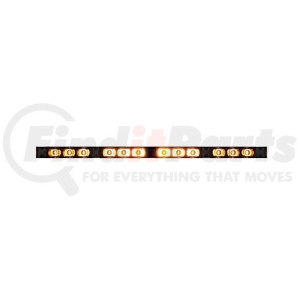 36943 by UNITED PACIFIC - Multi-Purpose Warning Light - 12 High Power LED 18 " Directional Warning Light Bar