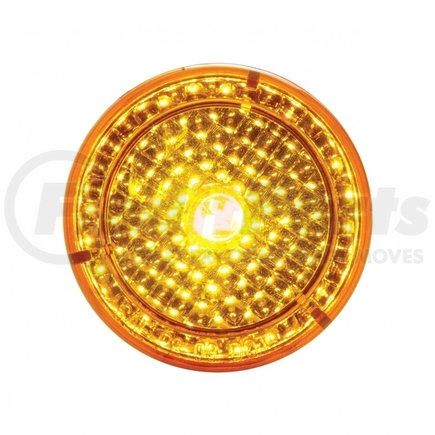 33501 by UNITED PACIFIC - Clearance/Marker Light - Incandescent, Amber Lens, 2", Crystal Reflector