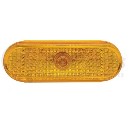 33537 by UNITED PACIFIC - Turn Signal Light - Oval, Crystal, Amber Lens