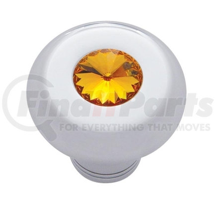 23582 by UNITED PACIFIC - Dash Knob - Small, Deluxe, with Amber Diamond