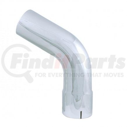 CE602-5-1010 by UNITED PACIFIC - Exhaust Elbow - Expanded, Chrome, 60 Degree,, 5" I.D To 5" OD - 10" x 10"