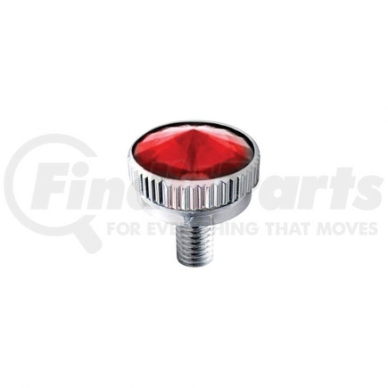 21763B by UNITED PACIFIC - Decorative Body Accessory - C.B. Mounting Bolt, 5mm, with Red Diamond