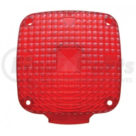 32080 by UNITED PACIFIC - Turn Signal Light - Square, Double Face Light Lens, Red