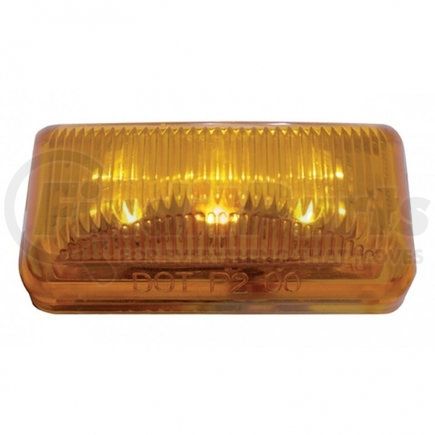 38158BAK-B by UNITED PACIFIC - Clearance/Marker Light - 6 LED, Amber LED/Amber Lens