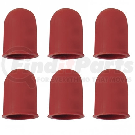 39005P by UNITED PACIFIC - Bulb Cover - Small (Fits 194 and Other Small Bulbs), Red