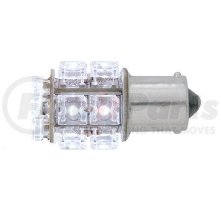 39867 by UNITED PACIFIC - Multi-Purpose Light Bulb - White, 12 LEDs, 1156 Socket, Single Contact, Straight Pin