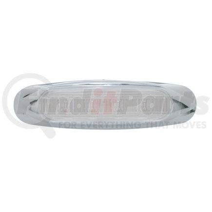 39982B by UNITED PACIFIC - Clearance/Marker Light, Amber LED/Clear Lens, 4 LED