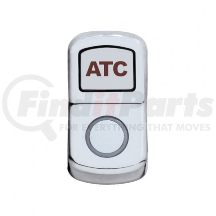 45016 by UNITED PACIFIC - Rocker Switch Cover - "ATC Off Road" Chrome, Plain