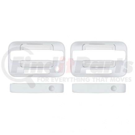 F150-0002 by UNITED PACIFIC - Door Handle - Exterior, Chrome, with Keyless Entry, for 2004+ Ford F150 2-Door Models