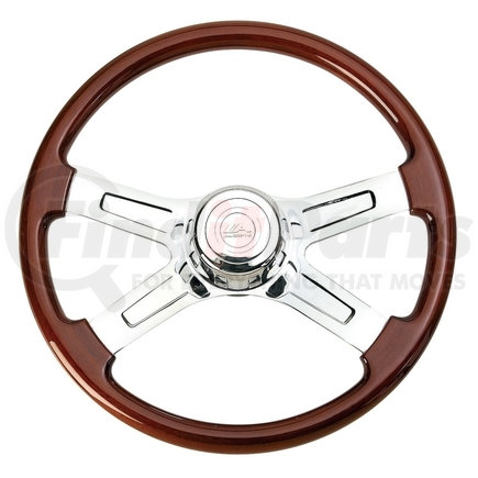 88117 by UNITED PACIFIC - Steering Wheel - 18" 4 Spoke, with Hub, for International