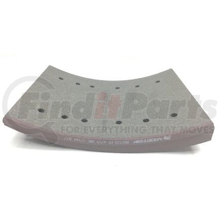 MA2124715 by MERITOR - Meritor Genuine Drum Brake Shoe Lining Set - Per Axle