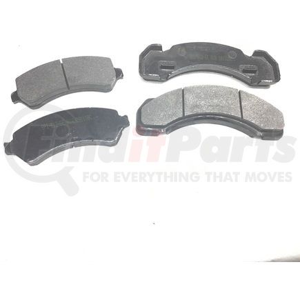 PG-D184M by RAYBESTOS - Raybestos Element3 Metallic Brake Pad Set