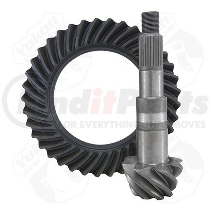 YG NH233B-589 by YUKON - Yukon Ring/Pinion Gear Set for Nissan H233B Rear in 5.89 Ratio