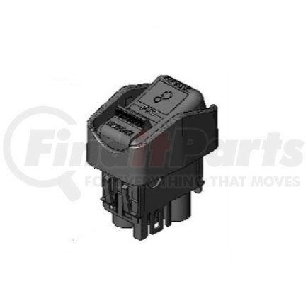 VR-9-S by APSCO - Air Rocker Switch, 1/4