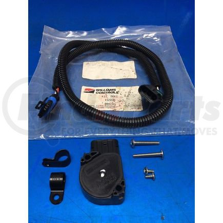 132035 by WILLIAMS CONTROLS - Electronic Accelerator Pedal Sensor Kit - DDEC III, with Harness (Throttle Position Sensor)