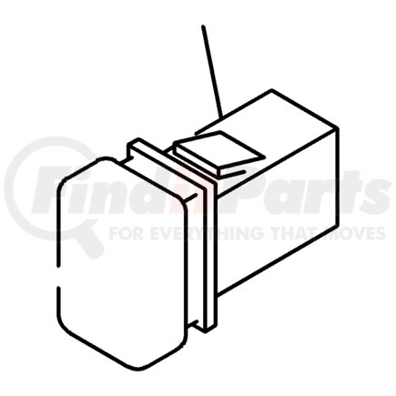 8-98011-708-3 by ISUZU - SWITCH; RR BODY