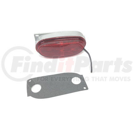 215201 by BETTS HD - 200V Series Clearance/Side Marker Light - Red LED w/ (1) 920088 Wire Choke Seal Rear Entrance Mult-volt