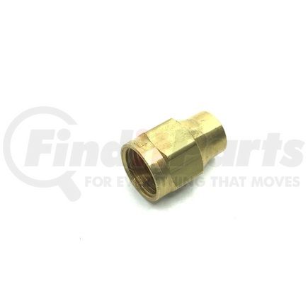 86008 by TECTRAN - Air Brake Air Line Nut - Brass, 1/4 inches Tube Size