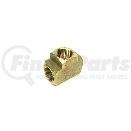 88015 by TECTRAN - Air Brake Pipe Tee - Brass, 3/4 inches Pipe Thread, Extruded