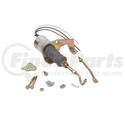 240-22026 by J&N - J&N, Shut Down Solenoid, 12V, 3 Terminals, Continuous