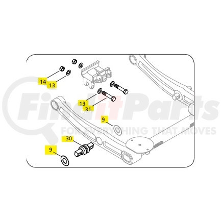 48100510 by SAF-HOLLAND - Service Reminder Kit