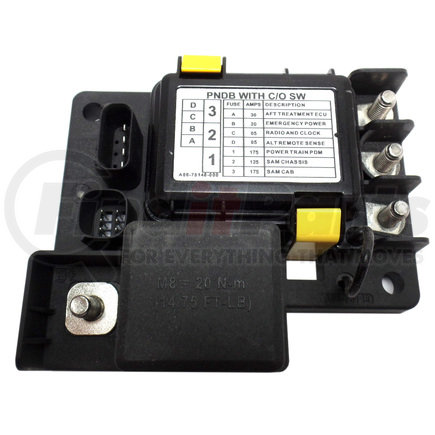 A66-03714-000 by FREIGHTLINER - Power Net Distribution Box with Cutoff Switch