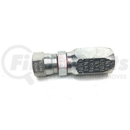 10408N-608 by WEATHERHEAD - Eaton Weatherhead 104 N series Field Attachable Hose Fittings JIC 37 Female Swivel