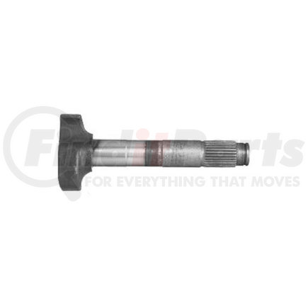 2210Q7427 by MERITOR - Air Brake Camshaft - LH, 16.50" Brake Diameter, 1.77" Bushing Journal, 28 Spline, 1.50" Spline