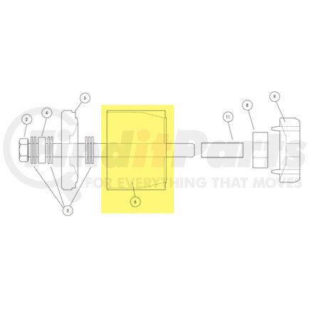 S-21313 by HENDRICKSON - Suspension Bushing Installation Tool - Transition Tube