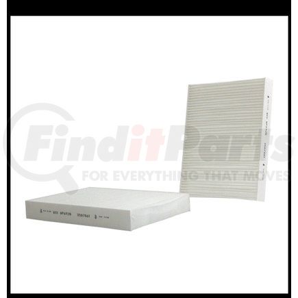 WP6928 by WIX FILTERS - WIX Cabin Air Panel