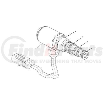 3401900 by CATERPILLAR - VALVE GP-SOL