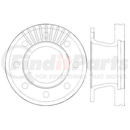 3218H138 by MERITOR - ROTOR