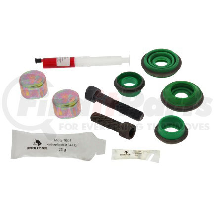 MCK1192 by MERITOR - Disc Brake Hardware Kit - Rubber Parts, DX195/DX225, Slide Pin/Tappet Boot