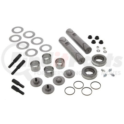 R202012 by MERITOR - FASTSET No-Ream King Pin Kit - 1.499 in. Diameter, 7.51 in. Length, Double Draw Key