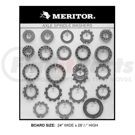 R992002 by MERITOR - Axle Spindle Thrust Washer