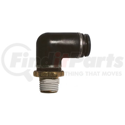 3104200 by MERITOR - Air Brake Fitting - 90 degree, 1/8 in. MNPT x 1/4 in. Tubing