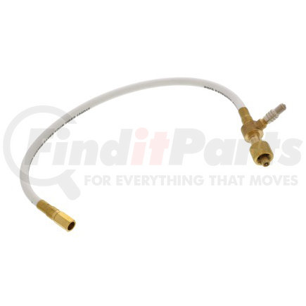 3137300CP by MERITOR - Long Hose/Stem - 17 in. Length, Auxiliary Check Port, for Wheels >17.50 in., Super Single Tires