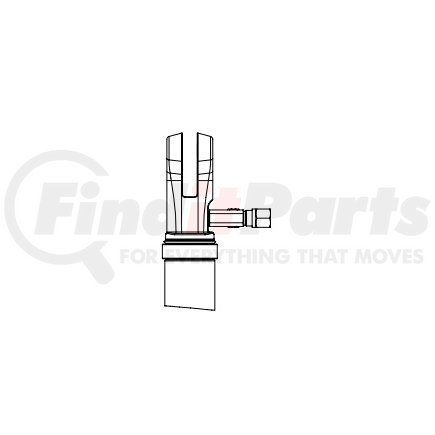 S-35295-2 by HENDRICKSON - Trailer Axle Assembly - Front Linear Actuator with Fittings, 48 Inch Box