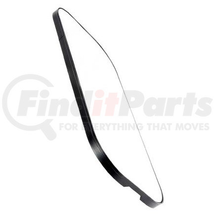 4069-M025041 by MACK - GLASS, REPLACEMENT MIRROR (WITH HEATER) MIRROR HEAD ASSEMBLY (HEATED & MOTORIZED WITH BRIGHT FINISH)